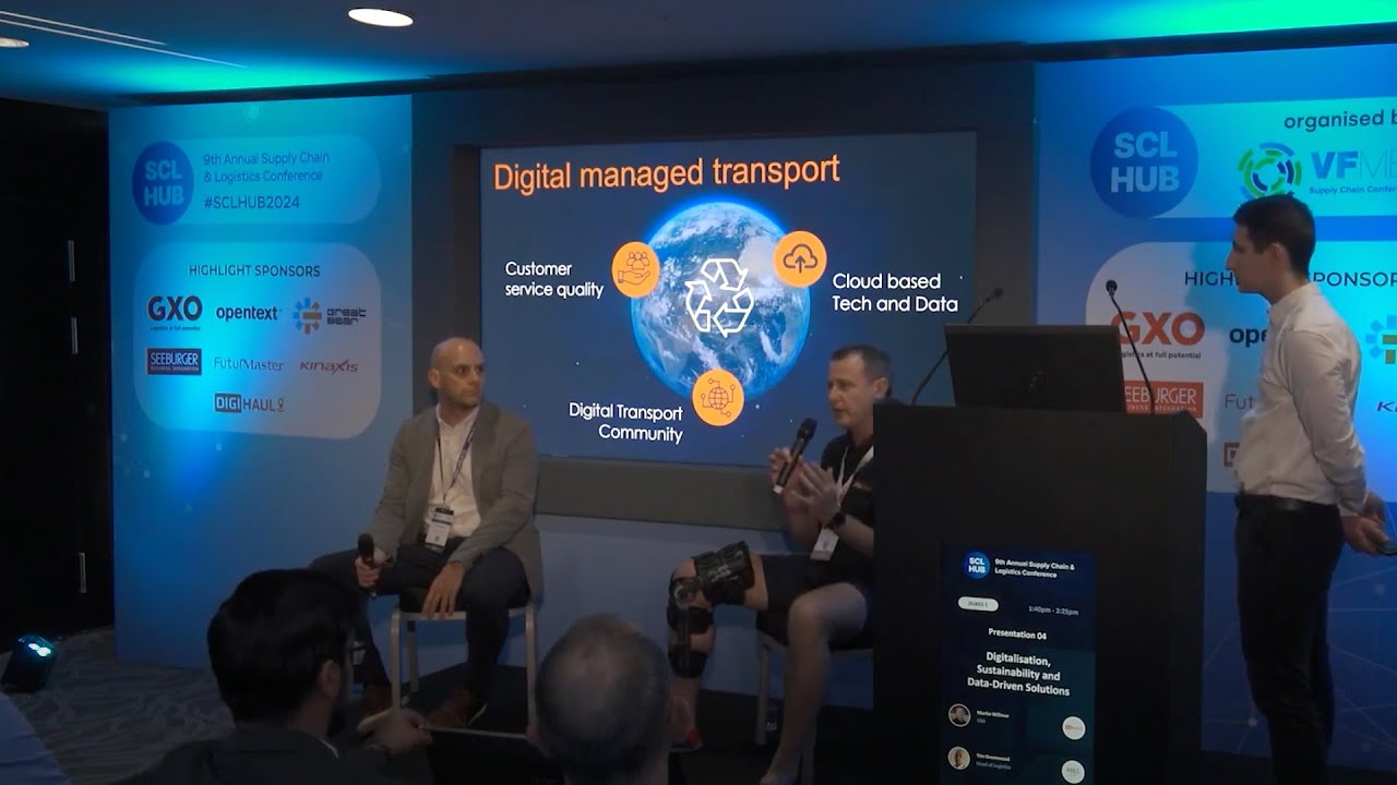 Supply Chain Presentation – Martin Willmor, Digihaul and Tim Greenwood, M&S